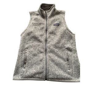 Patagonia Better Sweater Heather Grey Fleece VEST Men's sz M